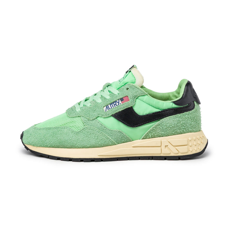 Autry Reelwind Low *Suede / Net* - 41 / Pistacchio / Black
