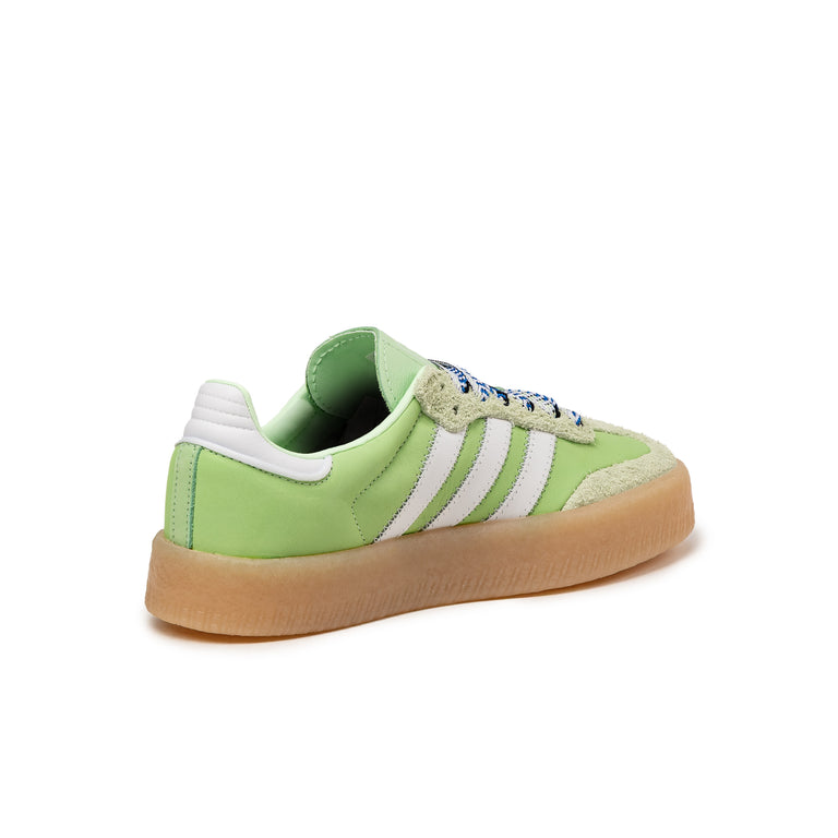 Adidas Sambae W - 38 / Semi Green Spark / Footwear White / Wonder Blue - 3
