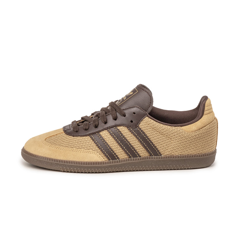 Adidas Samba OG - 38 2/3 / Golden Beige / Dark Brown / Gum
