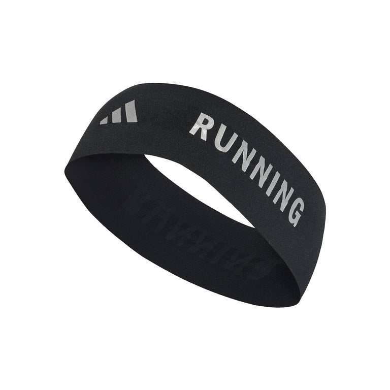 Adidas Running Climacool Headband - M / Black / Reflective Silver
