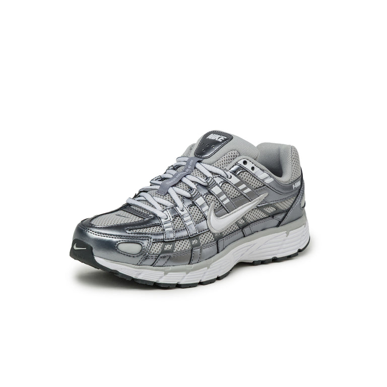 Nike Wmns P-6000 - 36 / Grey Fog / White / Metallic Cool Grey / Cool Grey - 5