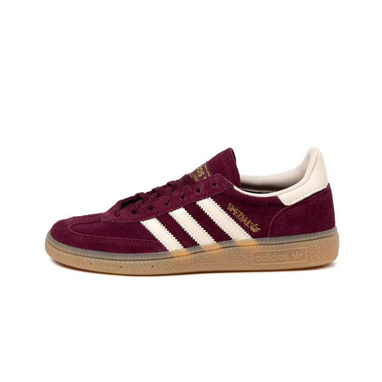 Adidas Handball Spezial W - 44 / Maroon / Crew White / Gold Metallic
