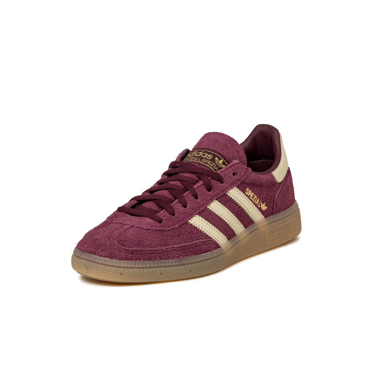 Adidas Handball Spezial W - 44 2/3 / Maroon / Warm Vanilla / Gold Metallic - 5