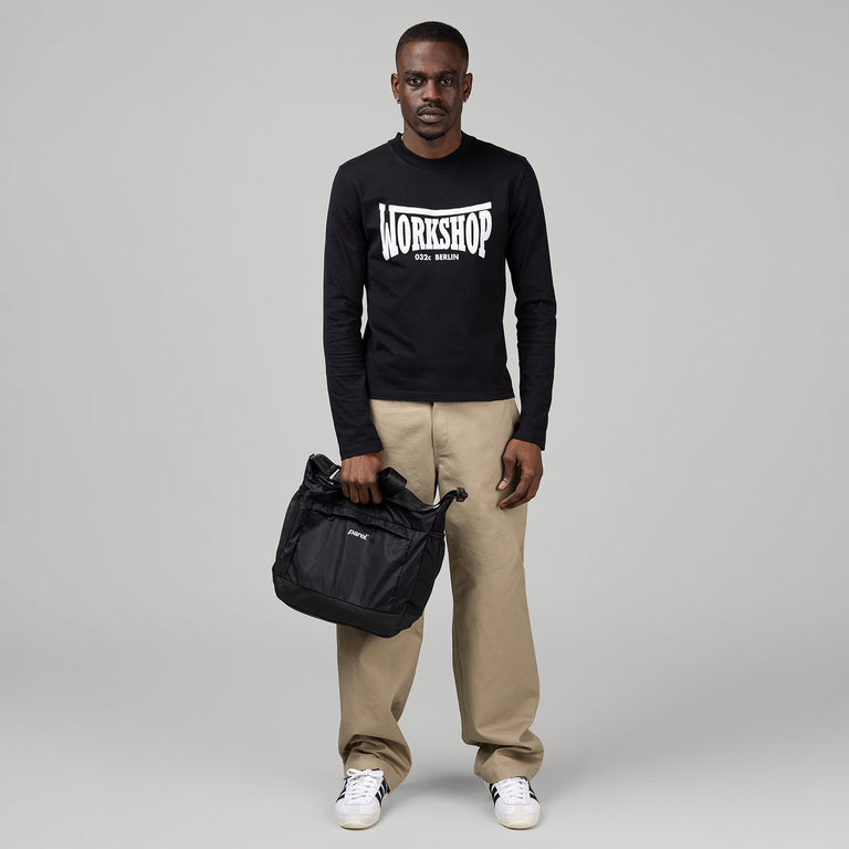 032c ''Victor'' Tight Longsleeve - XL / Faded Black - 2