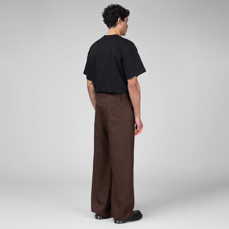 Sefr Jiro Trouser - M / Sludge Wool - 3