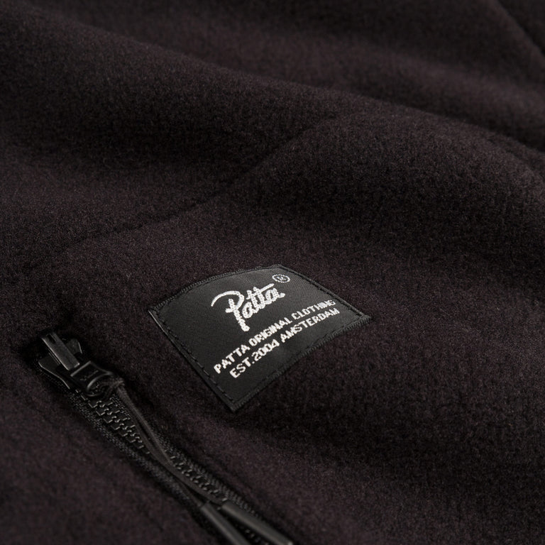 Patta Sherpa Fleece Overhead - M / Black - 4