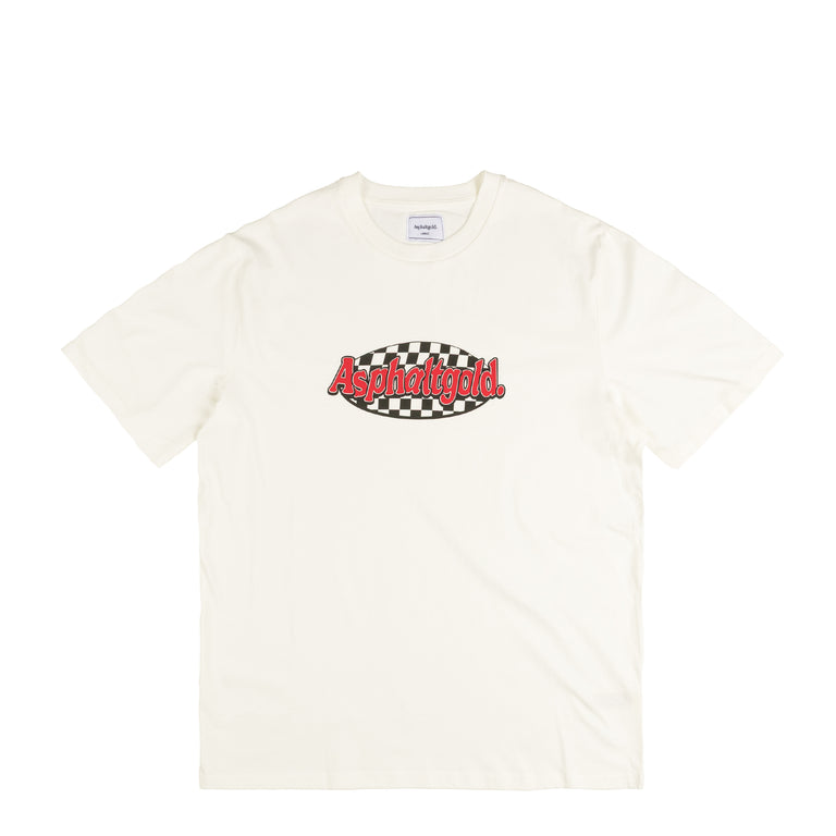 Asphaltgold Checkerboard T-Shirt - S / White
