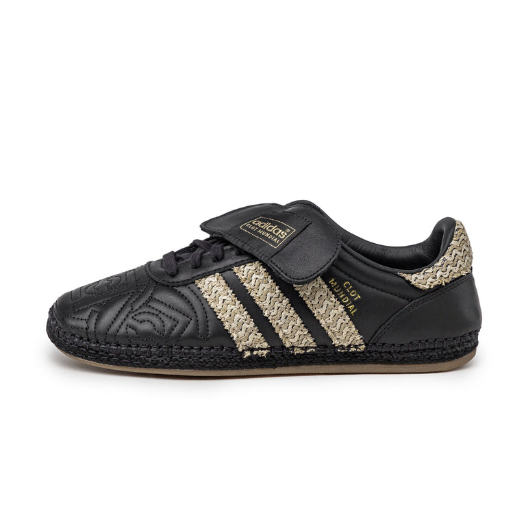 Adidas x CLOT by Edison Chen Mundialdrille - 36 2/3 / Core Black / Hemp / Core Black
