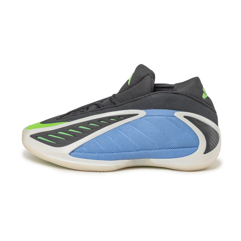 Adidas Anthony Edwards 2 - 46 2/3 / Blue Fusion / Zero Metallic / Lime Burst
