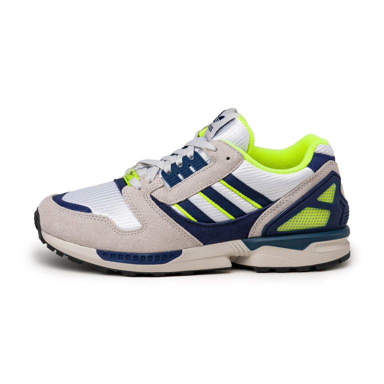 Adidas ZX 8000 - 41 1/3 / Footwear White / Dark Blue / Grey One
