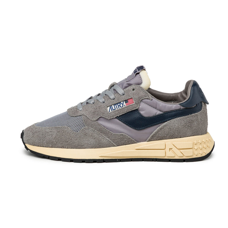 Autry Reelwind Low *Suede / Net* - 46 / Plumbeo / Blue Space
