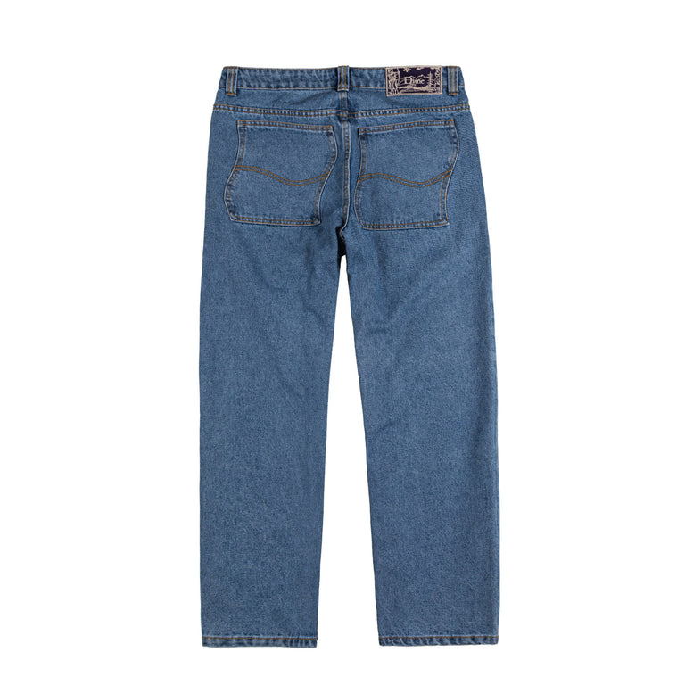 Dime Classic Baggy Denim Pants - 34 / Indigo Washed - 2