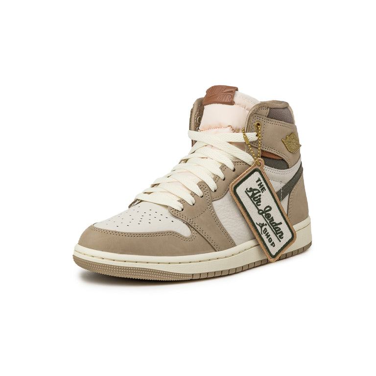 Nike Wmns Air Jordan 1 Retro High OG *Khaki* - 38.5 / Khaki / Multi Color / Sail / Cargo Khaki - 5