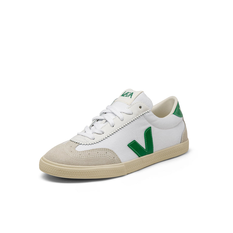 Veja Volley W *Canvas* - 37 / White / Emeraude - 2