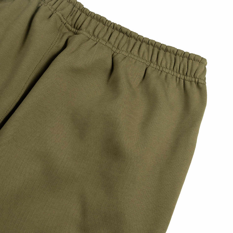 Nike	Solo Swoosh Cuffed Fleece Pants - L / Medium Olive / Medium Olive / White - 2