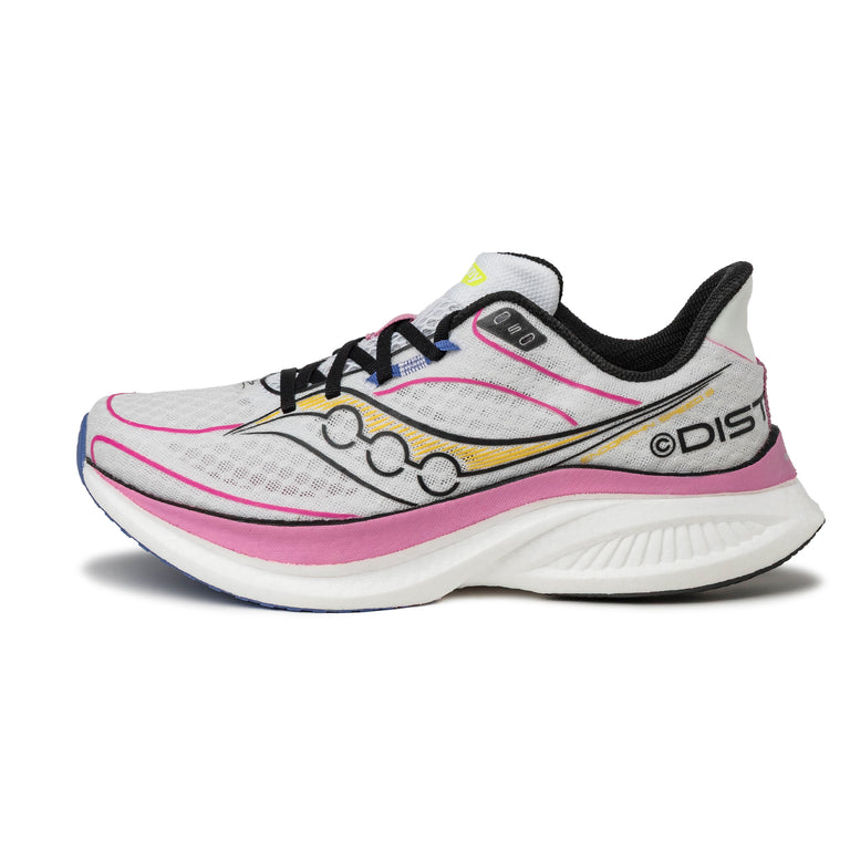 Saucony x Distance Endorphin Speed 5 - 37 / White / Pink - 1