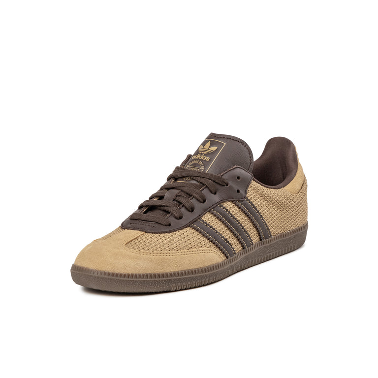 Adidas Samba OG - 38 2/3 / Golden Beige / Dark Brown / Gum - 5