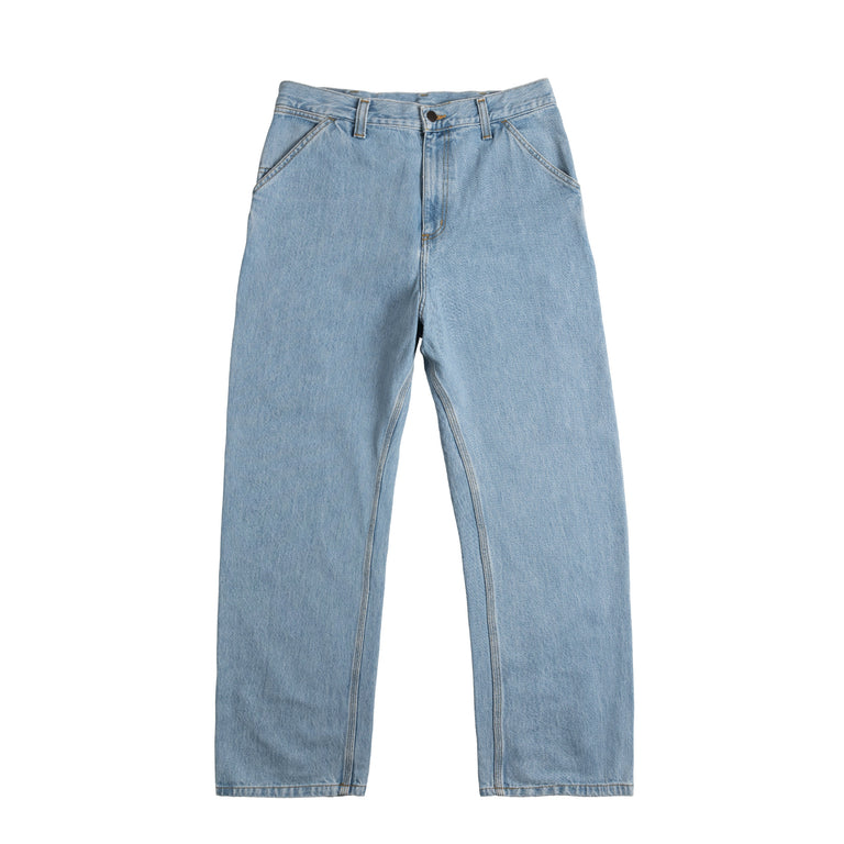 Carhartt WIP Single Knee Pant - 29 / Blue Heavy Stone Bleached - 1
