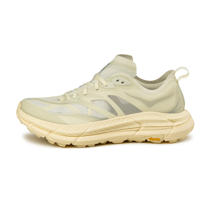 HOKA Mafate Speed 4 Lite - 44 / Truffle Salt / Vintage Yellow
