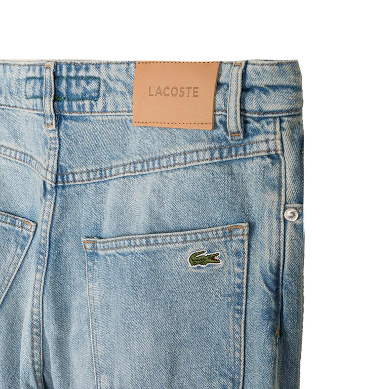 Lacoste Loose Fit Denim Jeans - 30 / Washed Bleach - 4