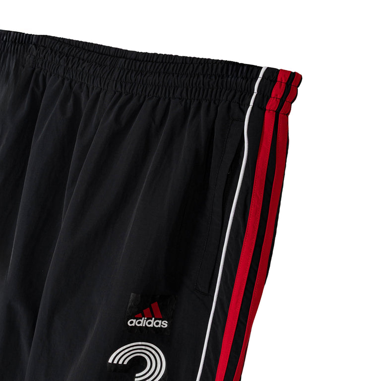 Adidas Teamgeist Moto Trackpant - S / Black / Green / Better Scarlet - 3