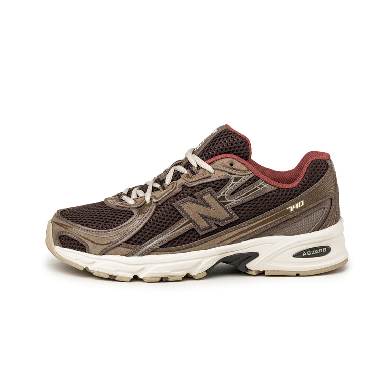 New Balance 740 - 39.5 / Cortado / Thunder Brown / Red Rock
