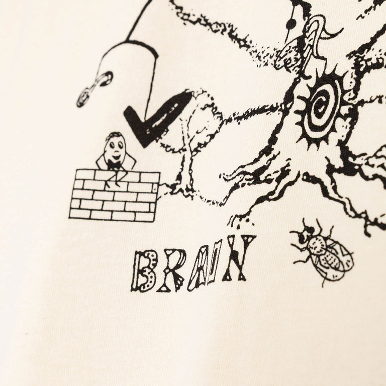 Brain Dead Oracle T-Shirt - S / Natural - 3