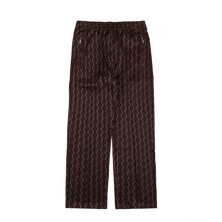 Drole de Monsieur La Track Pants Monogramme - S / Dark Brown
