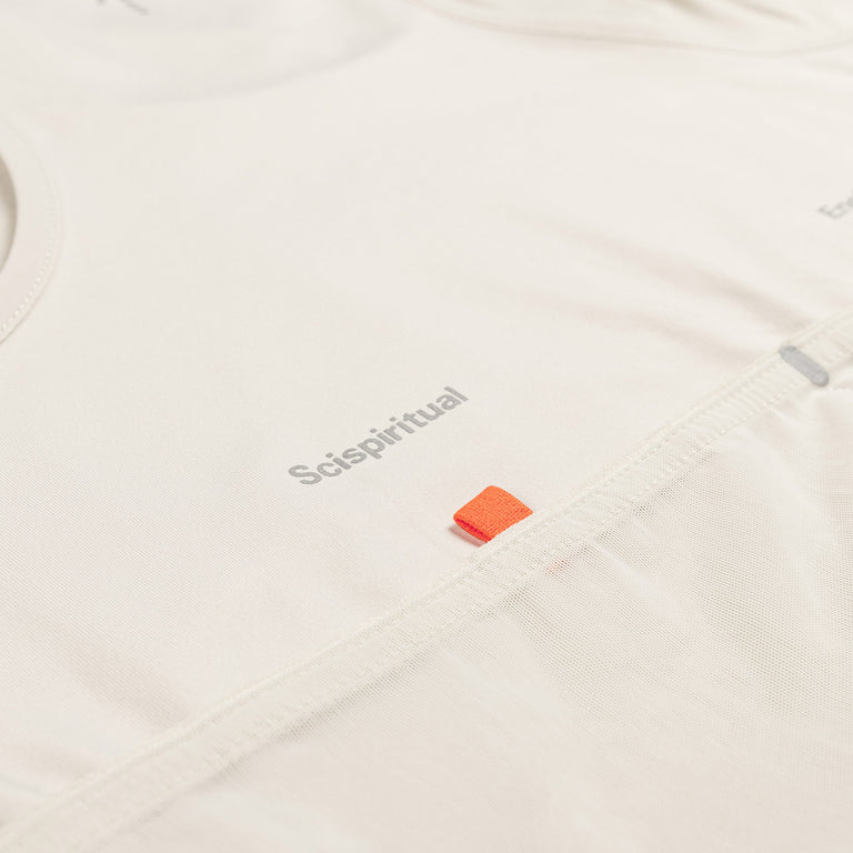 Adidas x Hermanos Koumori Wmns Running Crop Top - L / Alumina - 5
