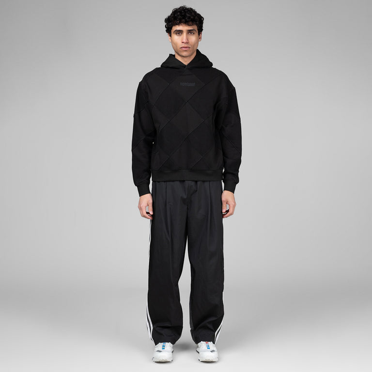 Metalwood Diamond Terry Hooded Sweatshirt - XXL / Black - 2