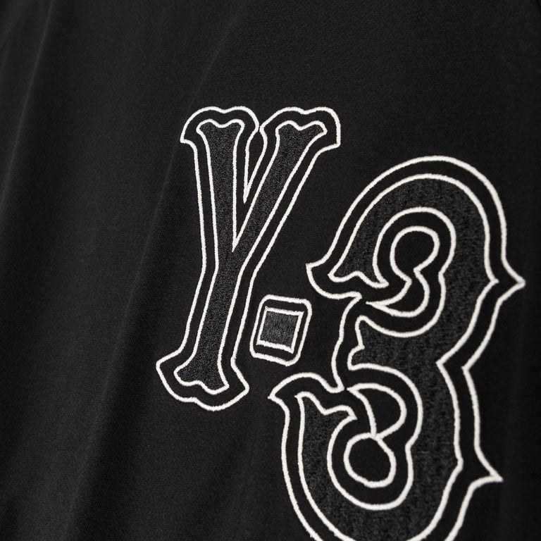Adidas Y-3 Elite 5 GFX Short Sleeve Tee - S / Black - 4