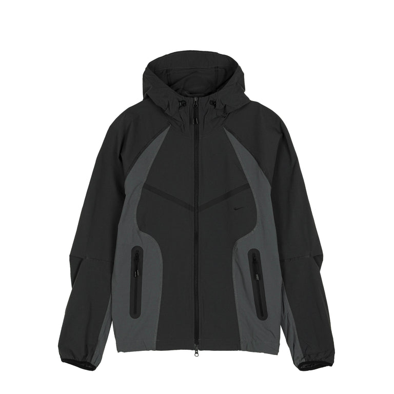 Nike	Tech Dri-Fit Woven Full-Zip Color-Block Windrunner Jacket - L / Anthracite / Iron Grey / Black
