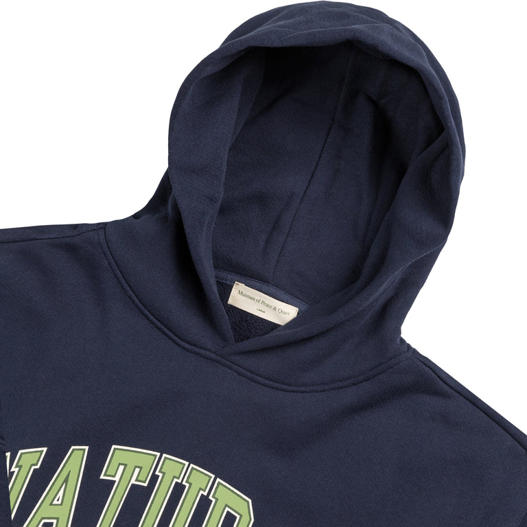 Museum of Peace & Quiet Natural Hoodie - S / Navy - 2