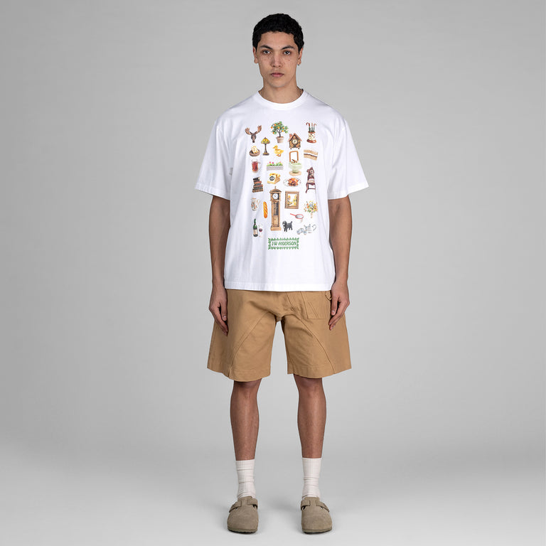 JW Anderson Twisted Workwear Shorts - 52 / Flax - 3
