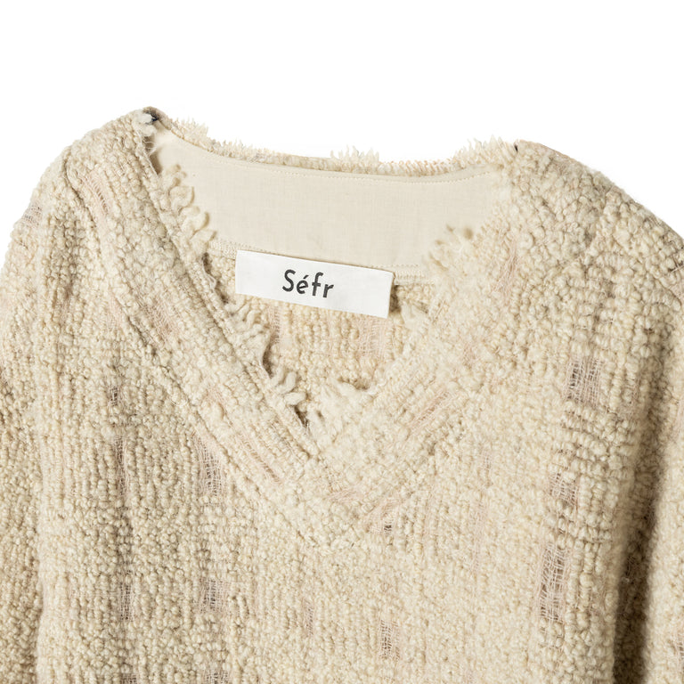 Sefr Desi Sweater - XL / Rope Check - 2