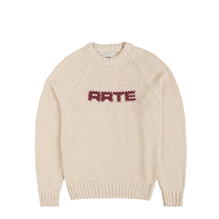 Arte Antwerp Pixel Front Knit - L / Cream - 1