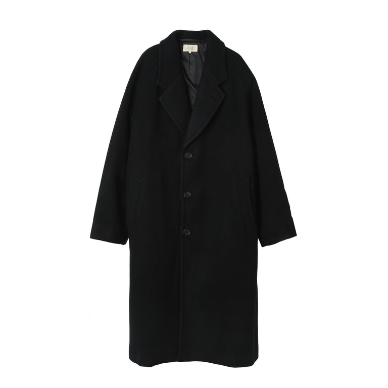 Farah Japan Long Chester Coat - XL / Black - 1