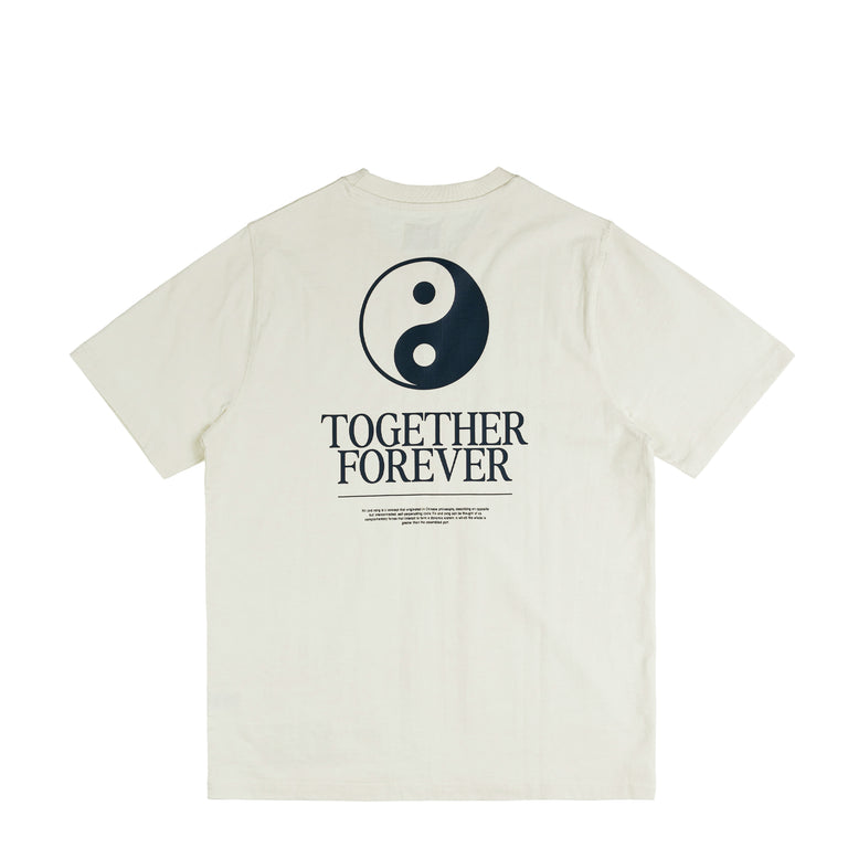 Asphaltgold Together Forever - T-Shirt - S / Off-White/ Navy - 1