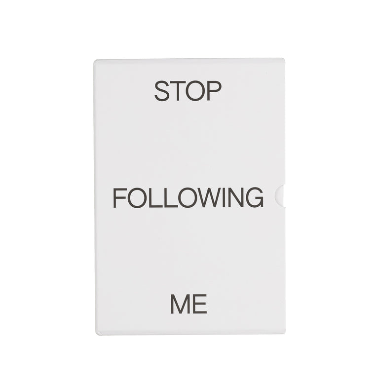 Central Books Stop Following Me
