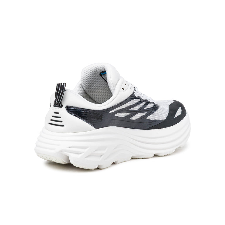 HOKA Bondi 8 TS Caged - 40 / Frost / Metallic Black - 3