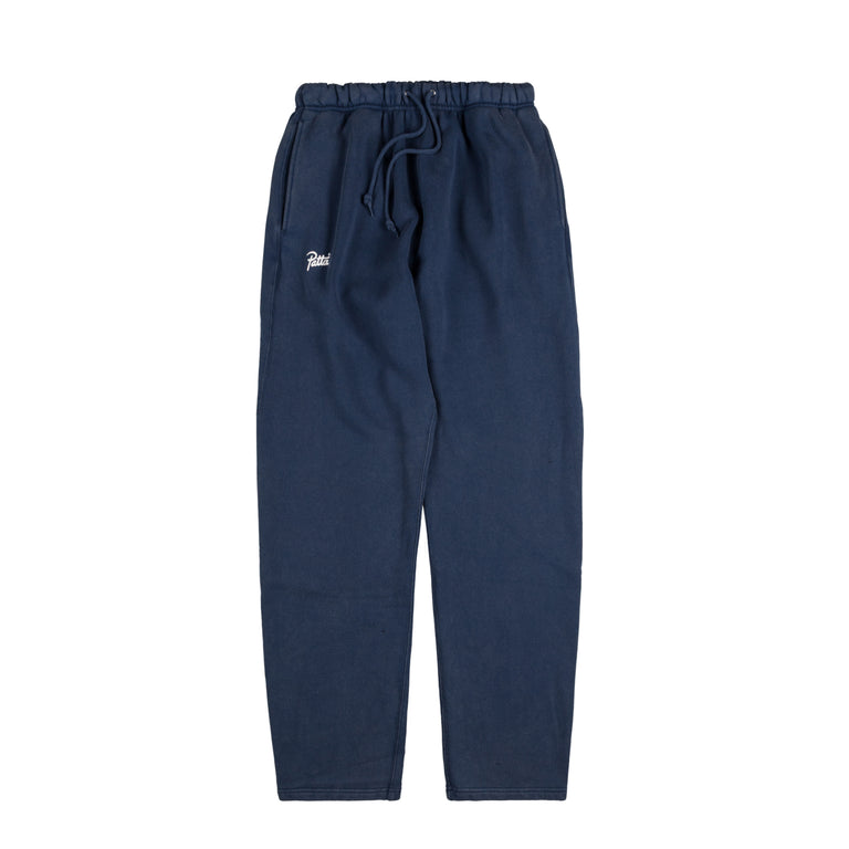 Patta Classic Acid Washed Straight Leg Jogging Pants - S / Estate Blue
