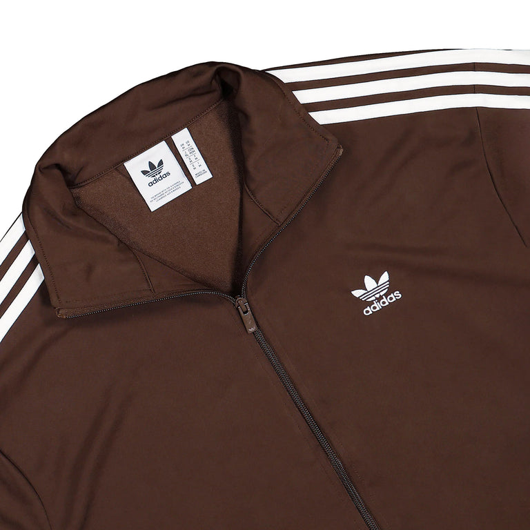 Adidas Firebird Track Top - L / Auburn / Off White - 2