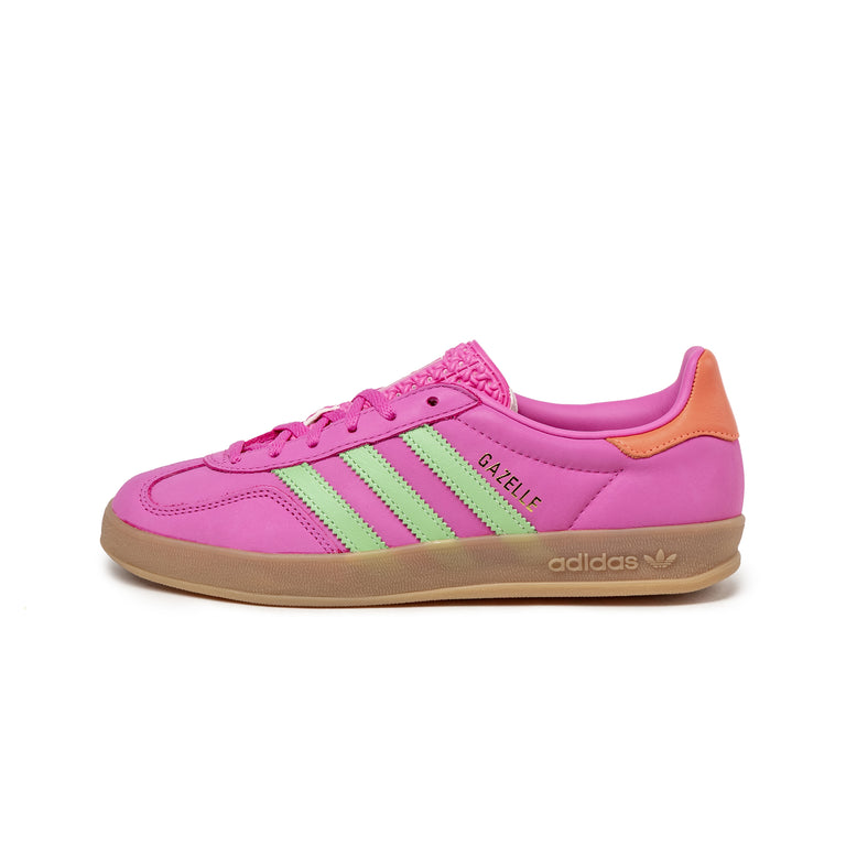 Adidas Gazelle Indoor W - 36 2/3 / Semi Lucid Fuchsia / Semi Green Spark / Signal Coral - 1