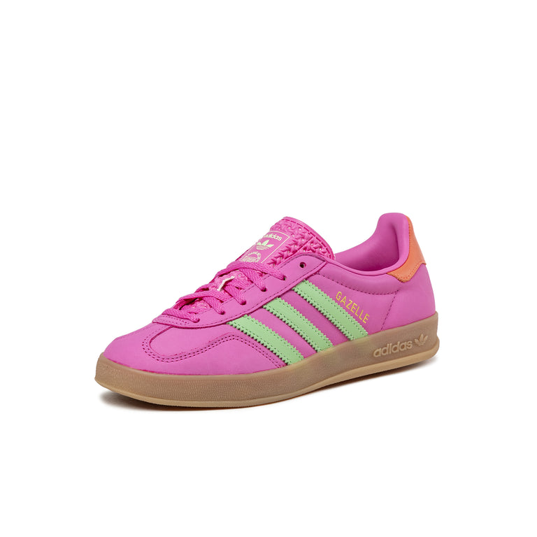 Adidas Gazelle Indoor W - 36 2/3 / Semi Lucid Fuchsia / Semi Green Spark / Signal Coral - 2
