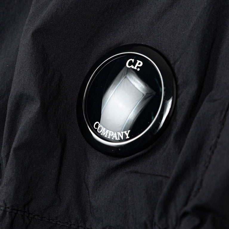 C.P. Company 50 Fili Stretch Lens Cargo Pants - 46 / Black - 4