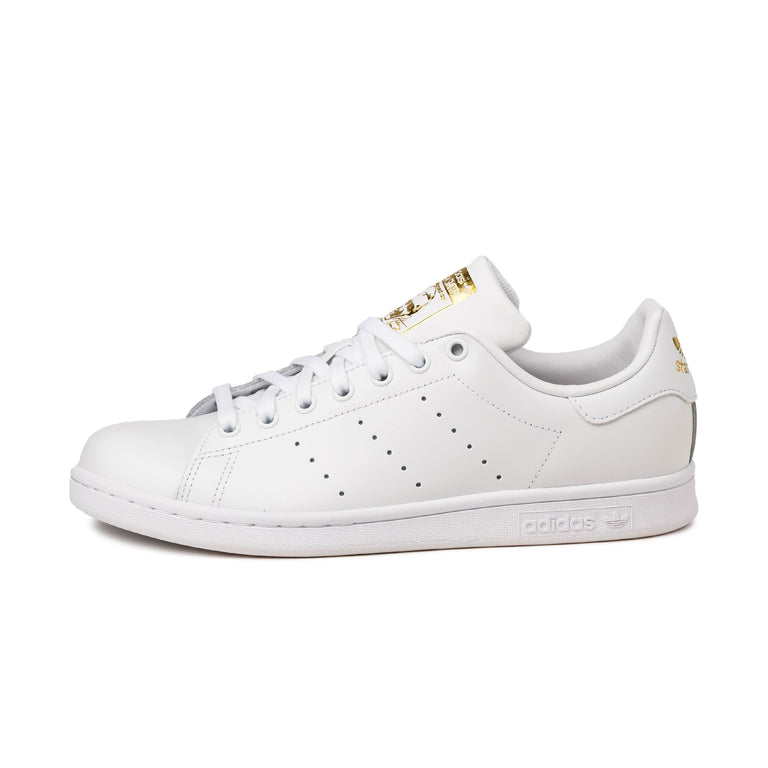 Adidas Stan Smith - 40 2/3 / Footwear White / Footwear White / Gold Metallic - 1