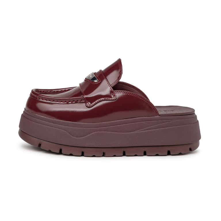 Nike Wmns Air Jordan Mule - 42 / Dark Team Red / Metallic Silver
