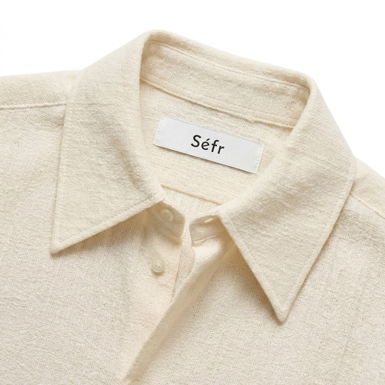 Sefr	Dayot Shirt Dog Day - M / Ecru - 3