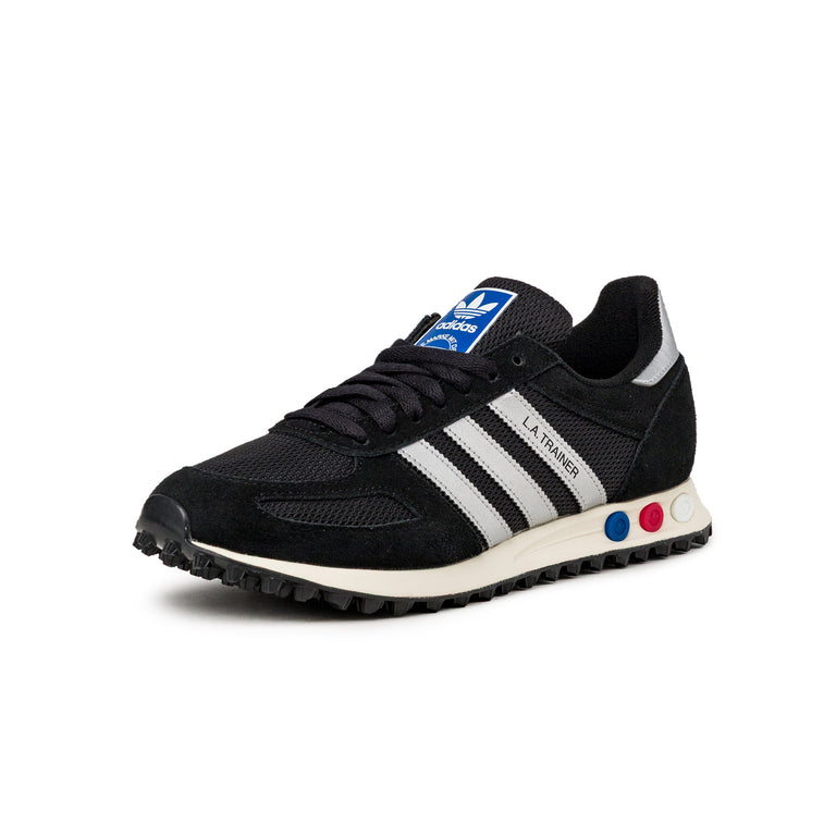 Adidas LA Trainer OG - 40 / Core Black / Silver Metallic / Off White - 5