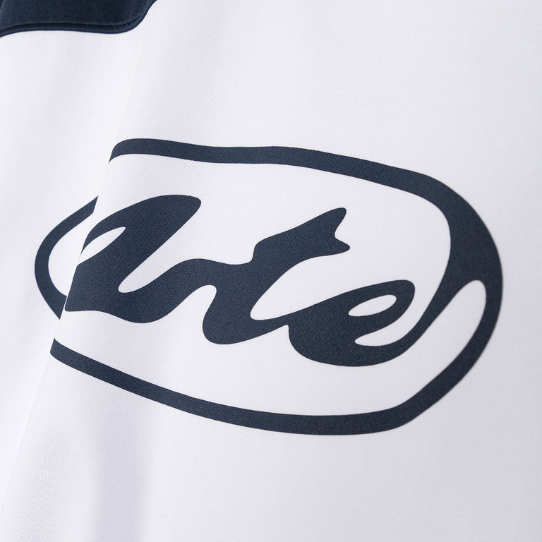 Arte Antwerp Circle Logo Longsleeve - M / White / Navy - 4